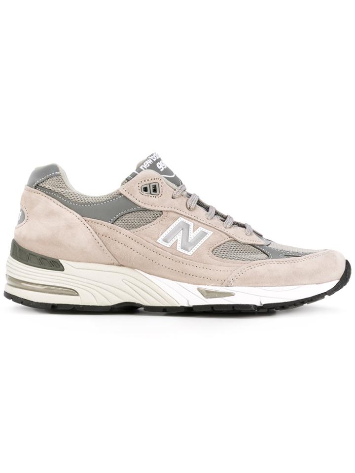 New Balance Logo Sneakers - Grey