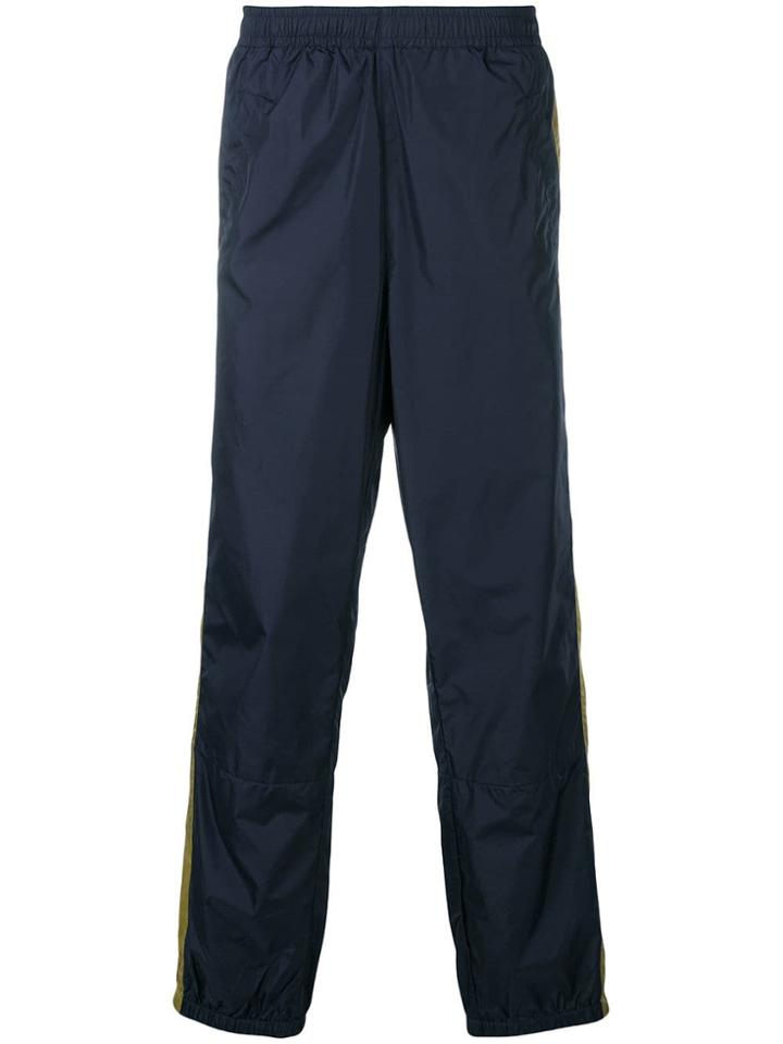 Acne Studios Contrast Stripe Track Pants - Blue