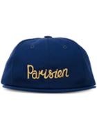 Maison Kitsuné Parisien Baseball Cap, Adult Unisex, Blue, Cotton/polyester