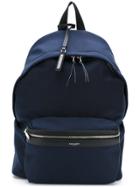 Saint Laurent Classic City Backpack - Blue