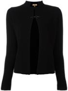Fay Open Cardigan, Women's, Size: Medium, Black, Virgin Wool