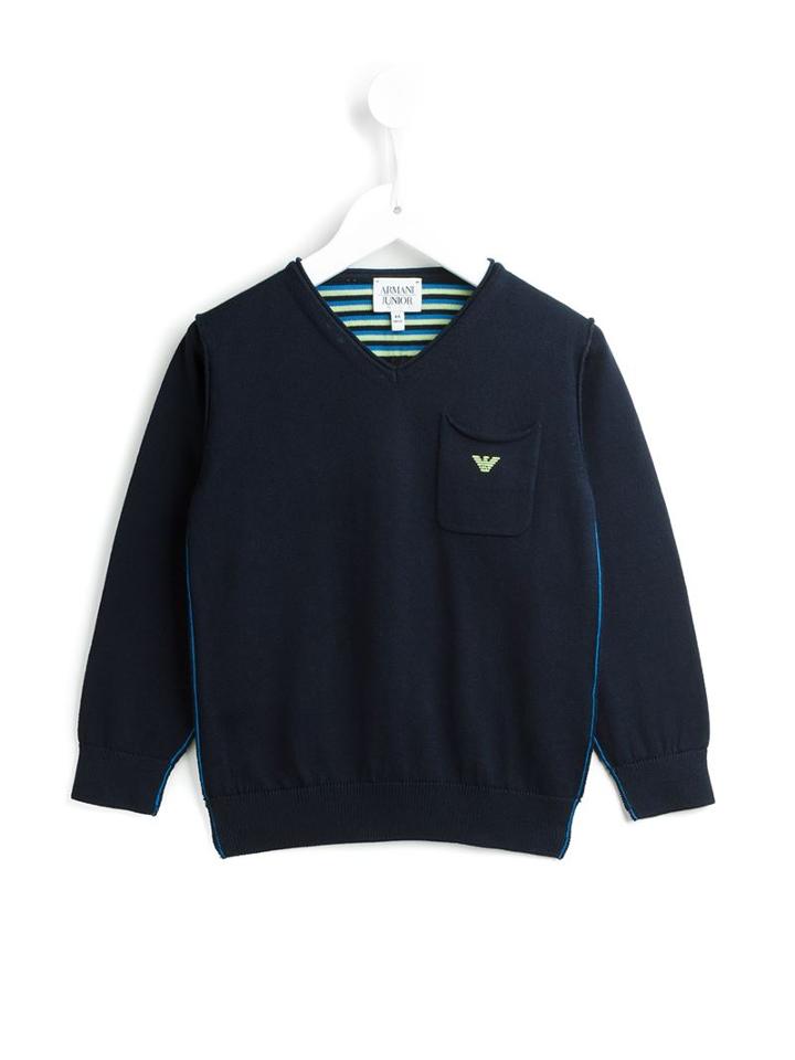 Armani Junior V-neck Jumper
