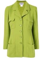 Chanel Pre-owned Single-breasted Jacket - Green