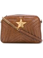 Stella Mccartney Star Patch Shoulder Bag - Brown