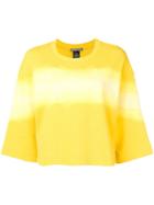 Suzusan Tonal Gradient Effect T-shirt - Yellow