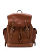 Mulberry Heritage Textured Backpack - Brown