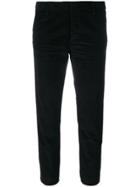 Dsquared2 Cropped Corduroy Trousers - Black