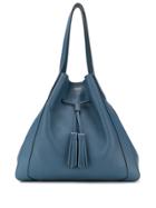 Mulberry Millie Drawstring Tote Bag - Blue