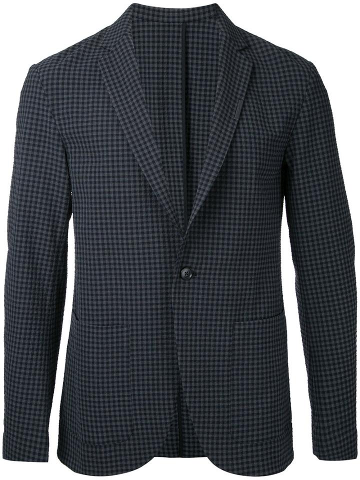 Factotum - Single Breasted Jacket - Men - Wool/polyester/polyurethane - 46, Black, Wool/polyester/polyurethane