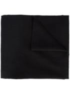 Devoa Oversized Scarf - Black