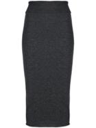 Stella Mccartney Midi Pencil Skirt - Grey