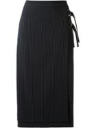 Giuliana Romanno Pinstripe Mid-length Skort