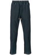 Mr & Mrs Italy Denim Tapered Trousers - Blue