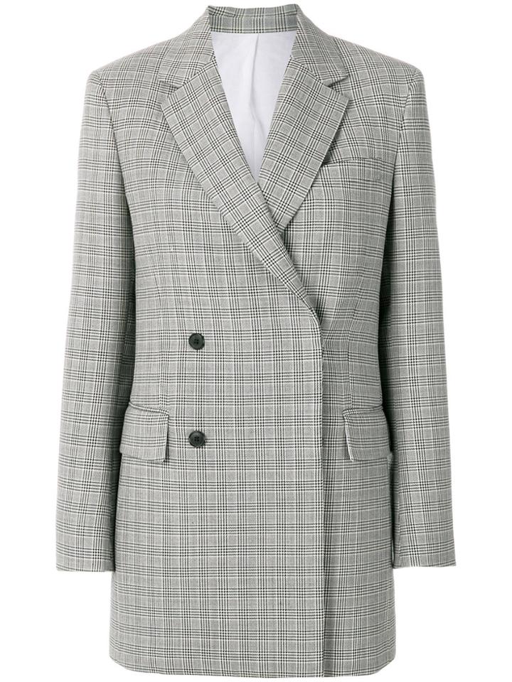 Calvin Klein 205w39nyc Notched Lapel Blazer - Grey