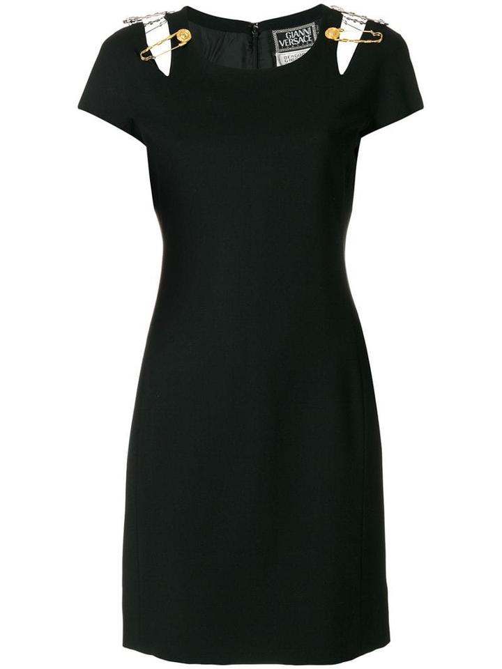Versace Pre-owned Safety Pin Dress - Black