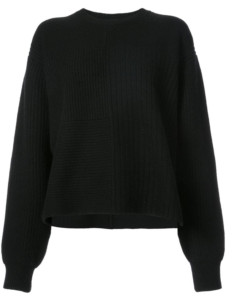 Helmut Lang Textured Jumper - Black