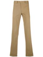 Brioni Classic Plain Chinos - Nude & Neutrals