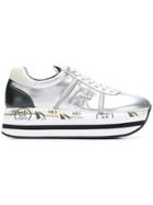 Premiata Beth Platform Sneakers - Metallic