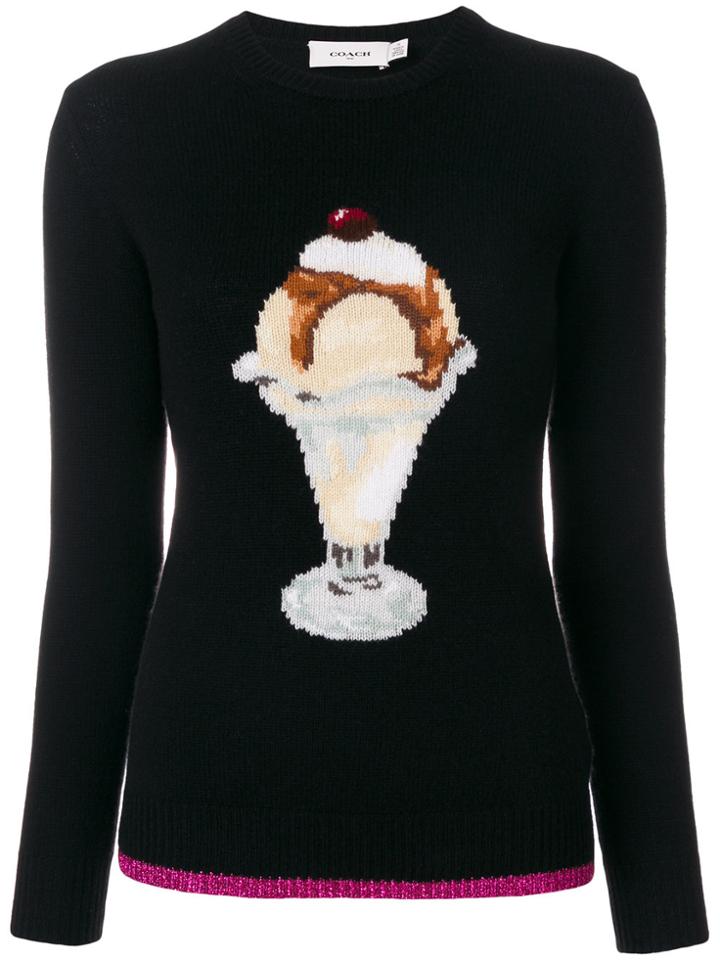 Coach Sundae Sweater - Black