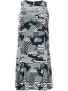 Neil Barrett Camouflage Print Dress - Multicolour