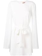 Blanca Chiffon Mini Dress - White