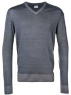 Cp Company V-neck Jumper - Grey