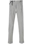 Berwich Barber Stripe Strousers - Nude & Neutrals