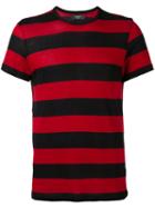 Amiri - Striped T-shirt - Men - Cotton/cashmere - M, Black, Cotton/cashmere