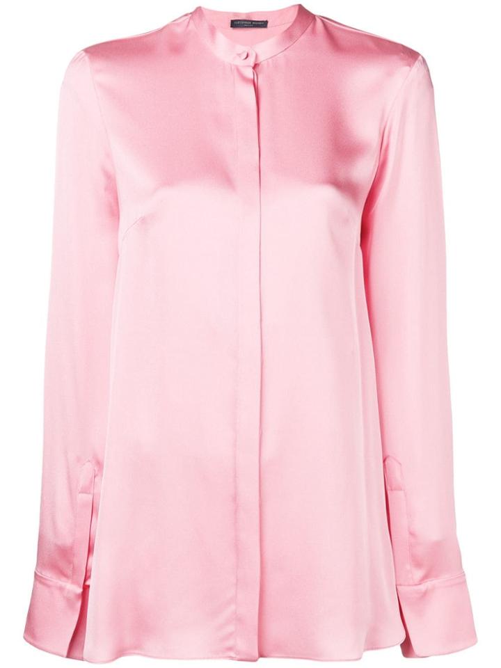 Alexander Mcqueen Loose Fit Blouse - Pink & Purple