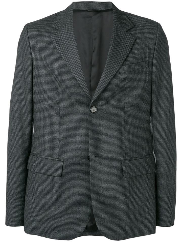 Raf Simons Houndstooth Blazer - Grey