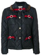 Gucci Web Quilted Jacket - Blue
