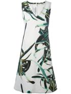 Stephan Janson - Lucie Dress - Women - Cotton/spandex/elastane - 46, White, Cotton/spandex/elastane