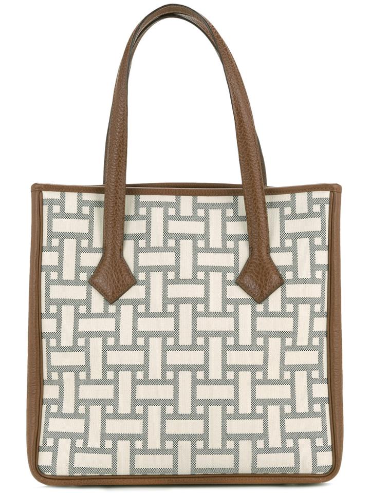 Hermès Vintage Victoria Tote - White
