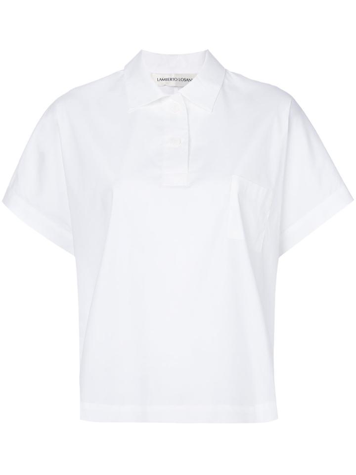 Lamberto Losani Short Sleeve Shirt - White