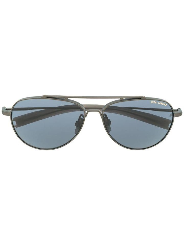 Dita Eyewear Aviator Frame Sunglasses - Black