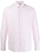 Hackett Slim-fit Striped Shirt - Pink