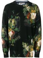 Mcq Alexander Mcqueen Dutch Floral Print Sweater - Black