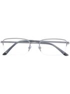Giorgio Armani Angular Frame Glasses - Grey