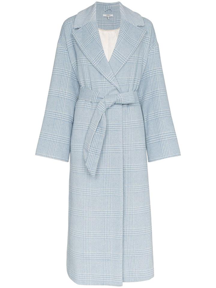 Ganni Gnni Woodside Lpl Bltd Ct - Blue