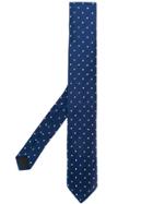 Prada Star Patterned Tie - Blue