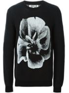 Mcq Alexander Mcqueen Flower Print Sweater