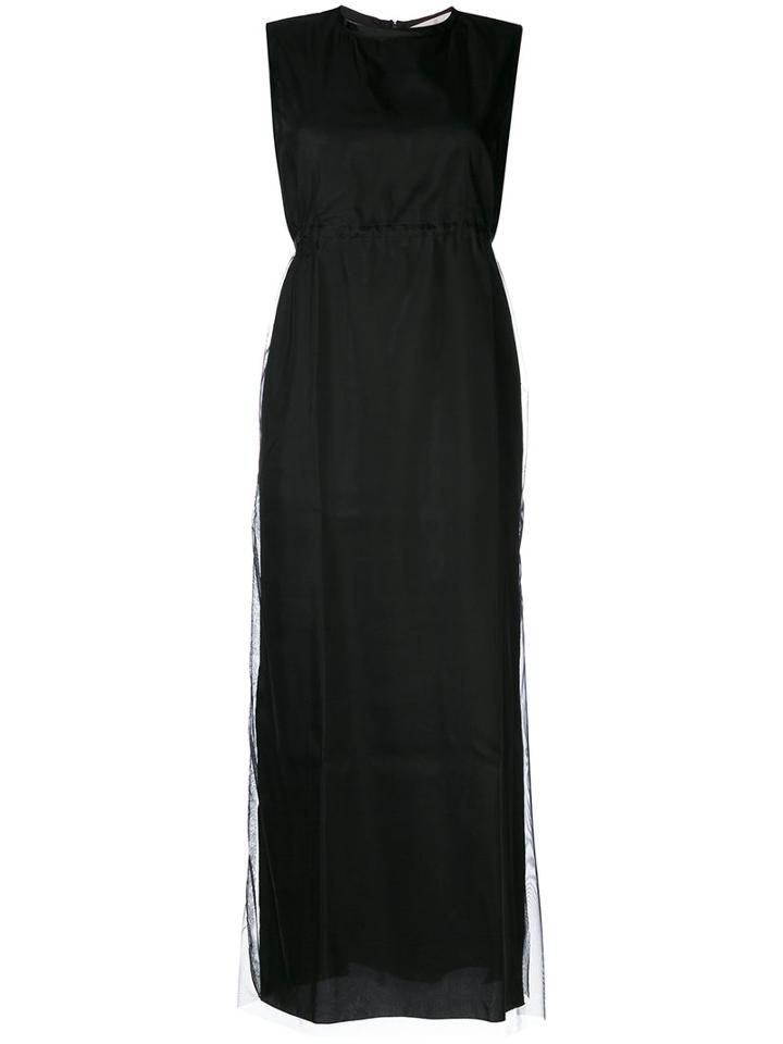 Golden Goose Deluxe Brand - Sleeveless Midi Dress - Women - Acetate/viscose - S, Black, Acetate/viscose
