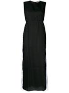 Golden Goose Deluxe Brand - Sleeveless Midi Dress - Women - Acetate/viscose - S, Black, Acetate/viscose