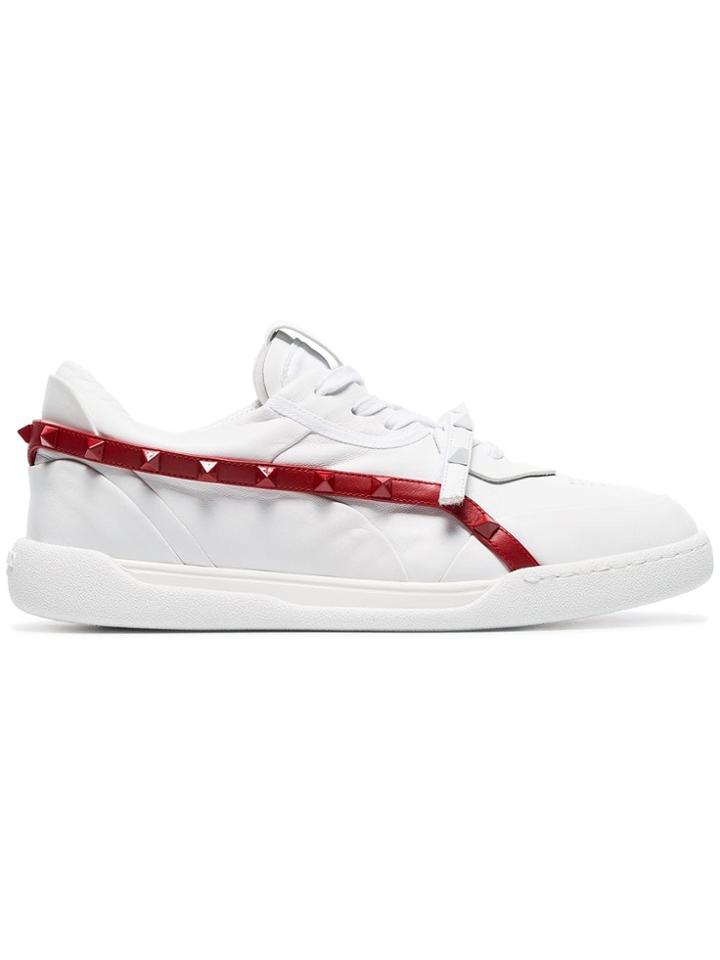 Valentino Valentino Garavani Rockstud Armour Sneakers - White