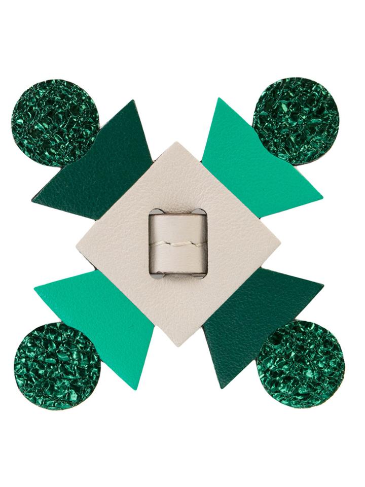 Anya Hindmarch Flower Bag Charm - Green