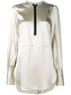 Ellery Engels Silk Long Sleeve Tunic