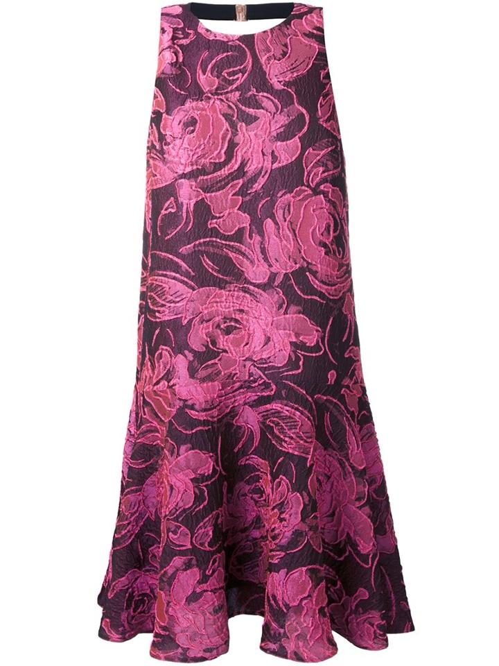 Ginger & Smart 'swiss Alps' Shift Dress, Women's, Size: 6, Pink/purple, Acrylic/polyester
