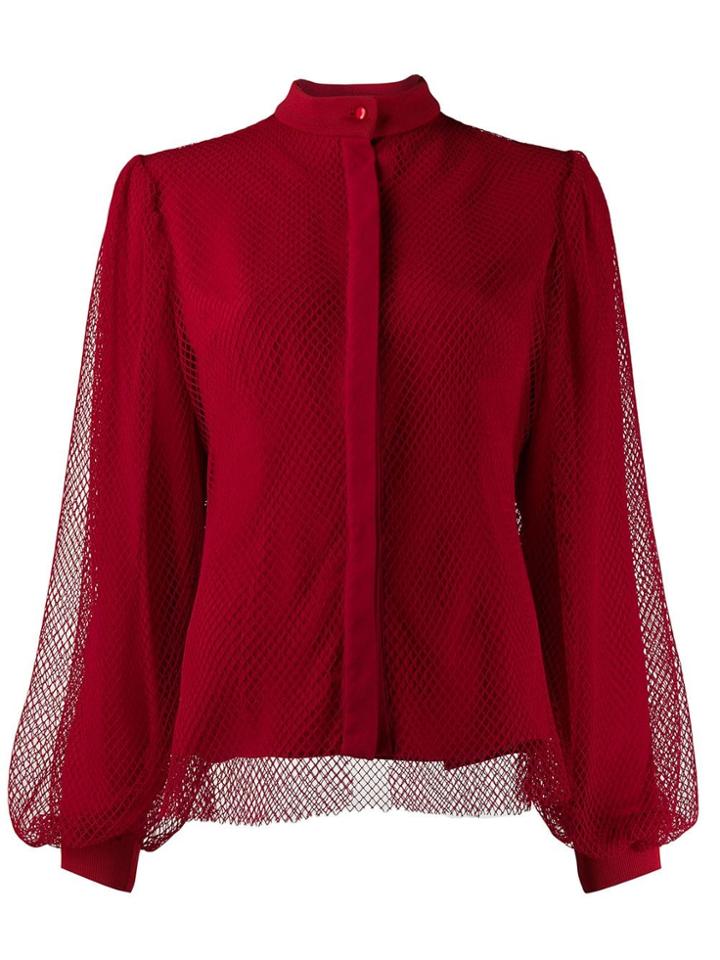 Atu Body Couture Layered Net Blouse