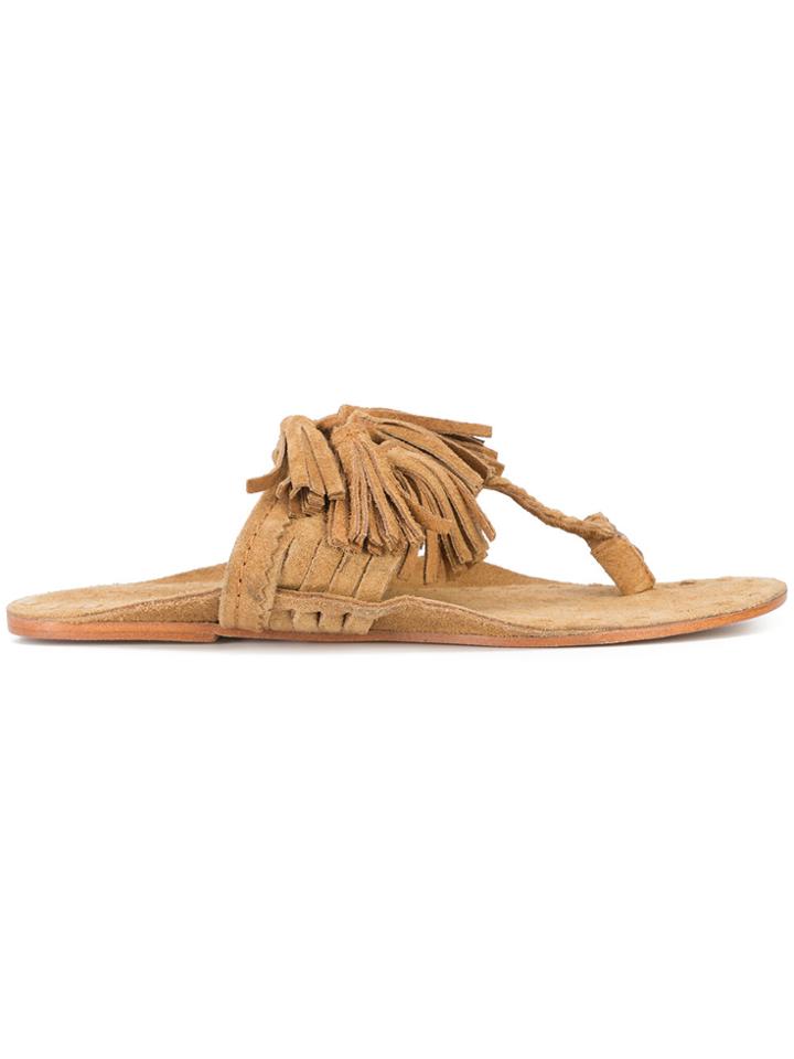 Figue Scaramouche Sandals - Brown