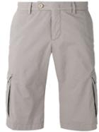 Z Zegna Bermuda Shorts, Men's, Size: 46, Nude/neutrals, Cotton/spandex/elastane